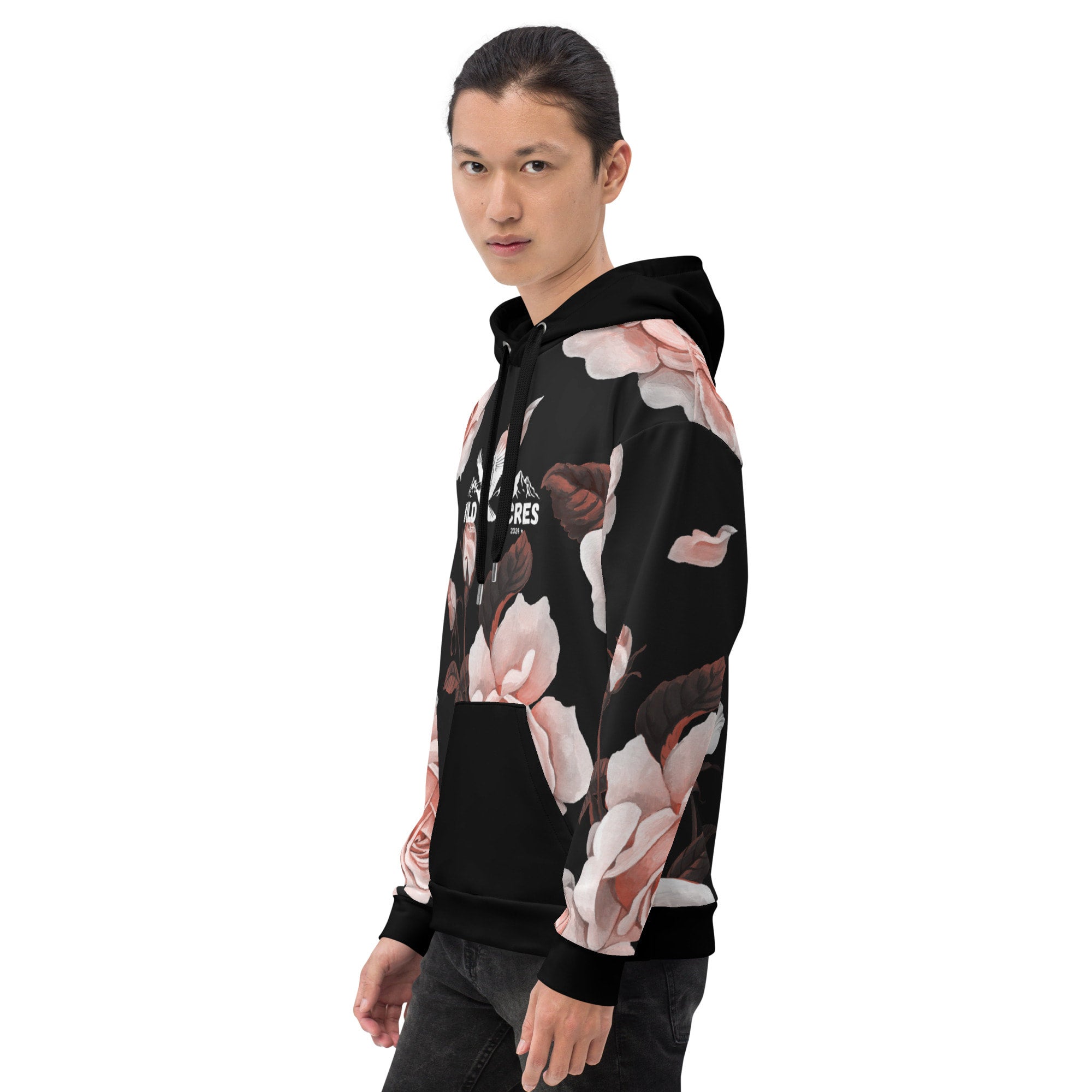 Genetic apparel rose hoodie sales